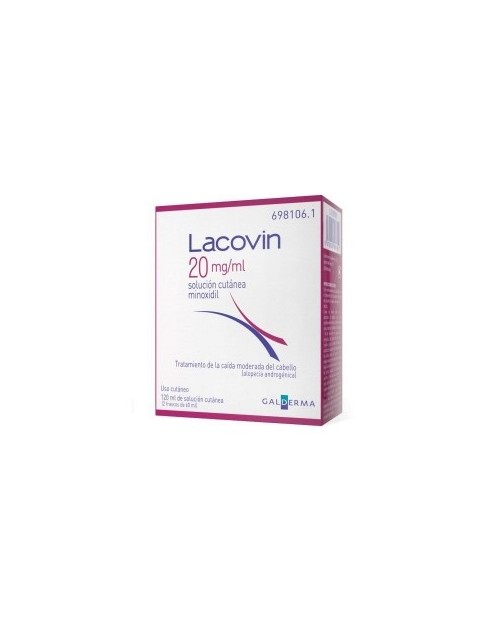 LACOVIN (20 MG/ML SOLUCION CUTANEA 2 FRASCOS 60 ML )