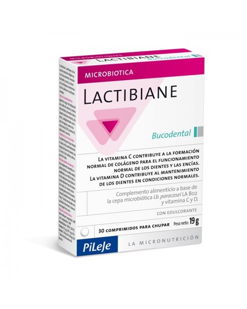 LACTIBIANE BUCODENTAL  30 pastillas